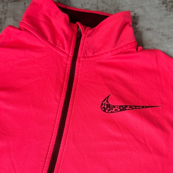 Nike Vibrant Pink Half-Zip Top - Picture 3 of 5